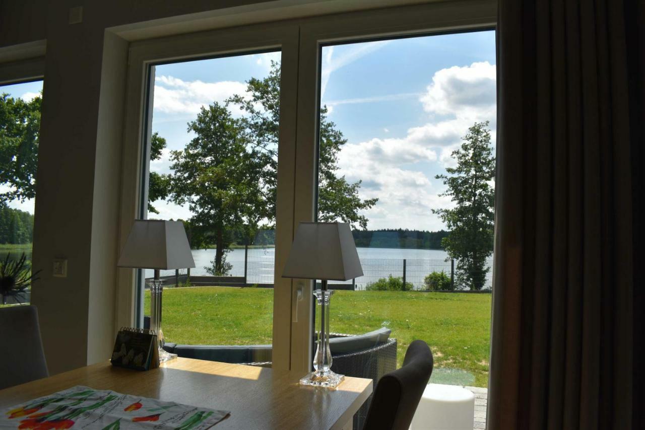 Luxus-See-Domizil Mit Sauna, Kamin Und Boot-130 Qm Fuer 6 Personen คราโคอัมเซ ภายนอก รูปภาพ