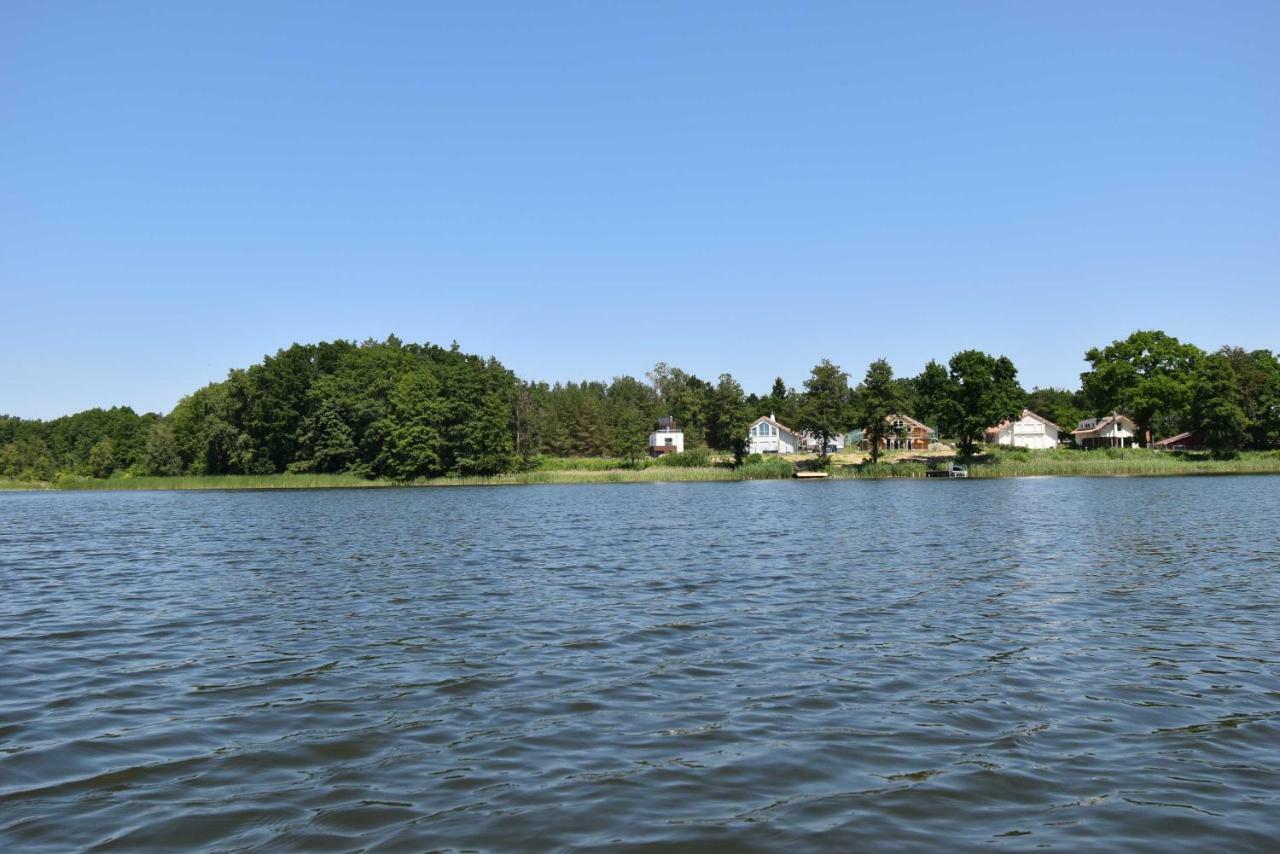 Luxus-See-Domizil Mit Sauna, Kamin Und Boot-130 Qm Fuer 6 Personen คราโคอัมเซ ภายนอก รูปภาพ